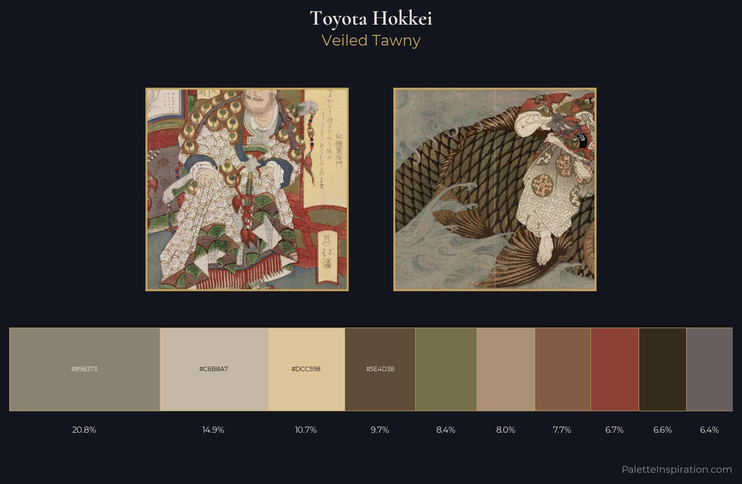 Toyota Hokkei Palette 8 — Veiled Tawny
