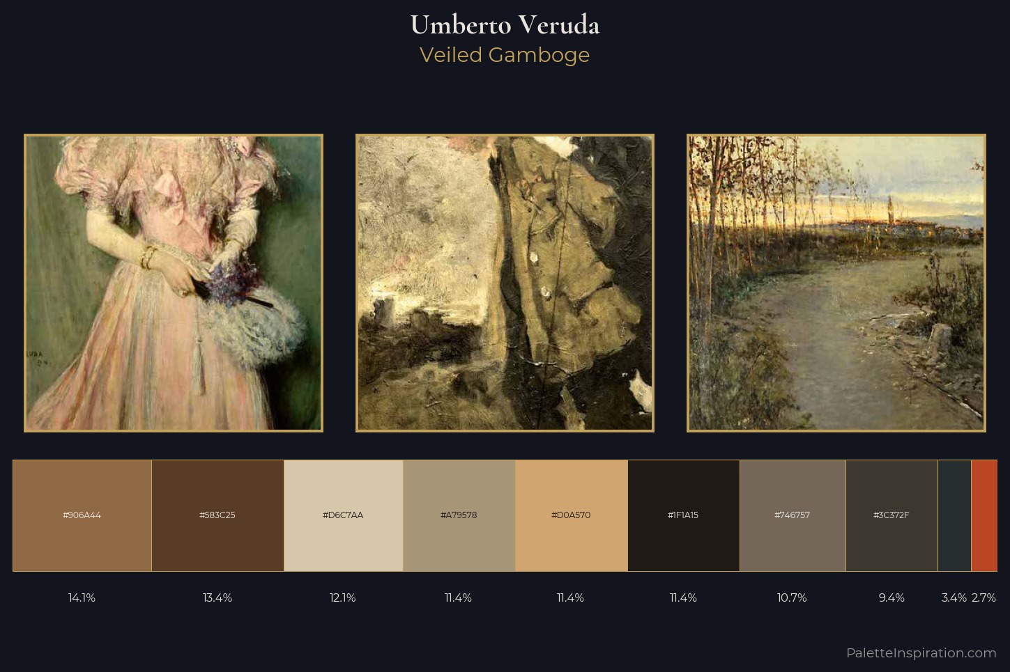 Umberto Veruda Master Palette
