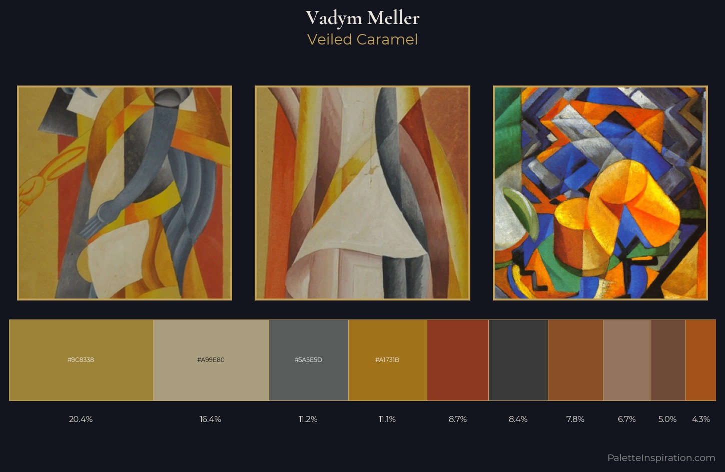 Vadym Meller Palette 3 — Veiled Caramel