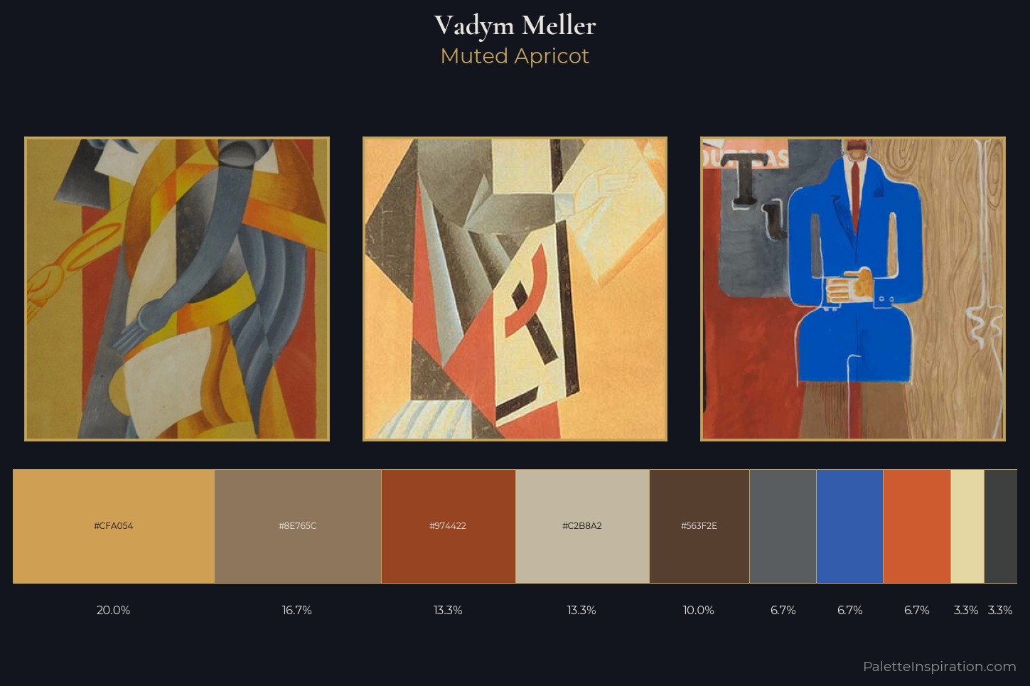 Vadym Meller Master Palette — Muted Apricot