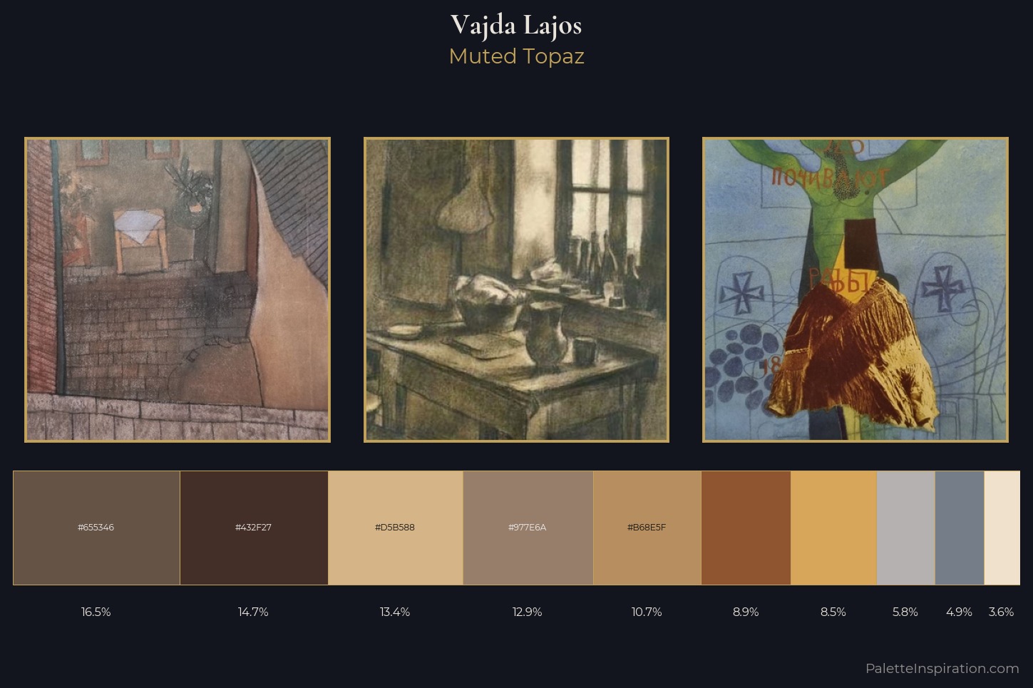 Vajda Lajos Master Palette