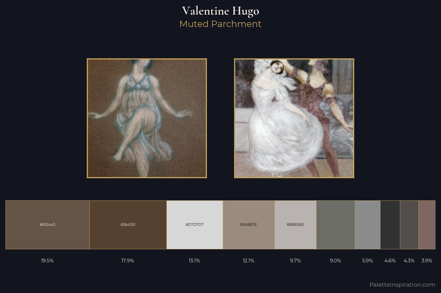 Valentine Hugo Master Palette