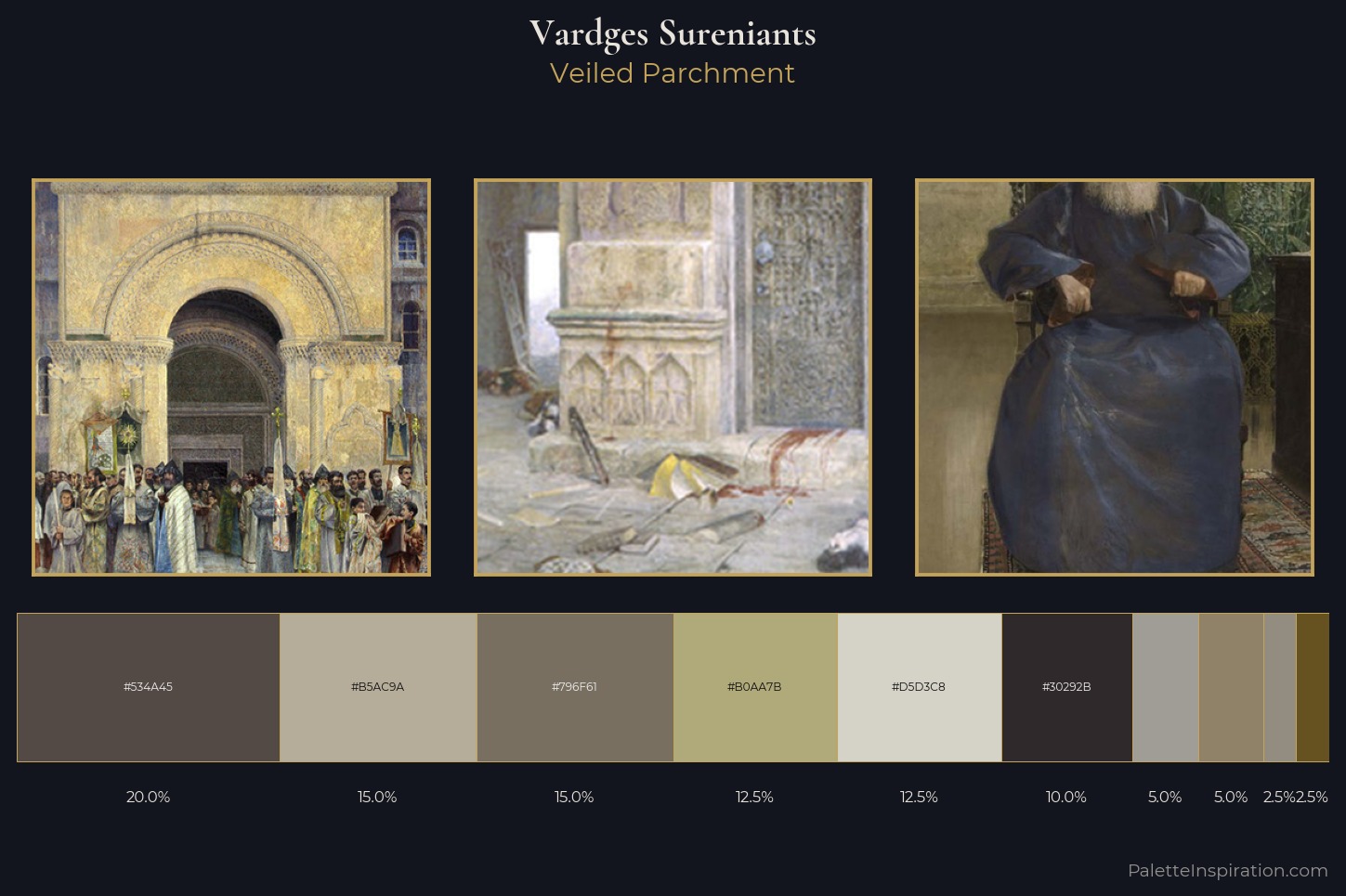 Vardges Sureniants Master Palette