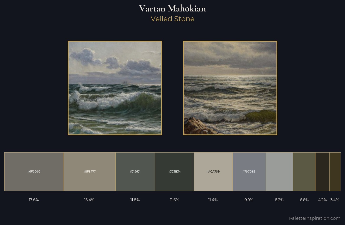 Vartan Mahokian Palette 3 — Veiled Stone