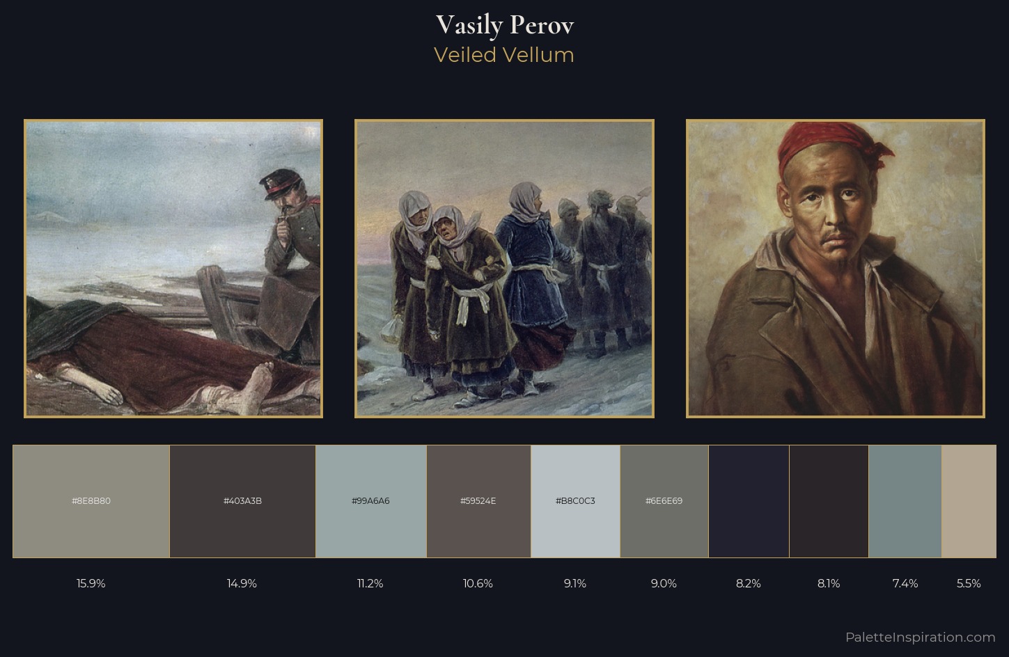 Vasily Perov Palette 6 — Veiled Vellum