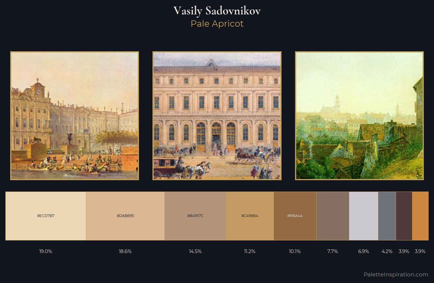 Vasily Sadovnikov Palette 2 — Pale Apricot