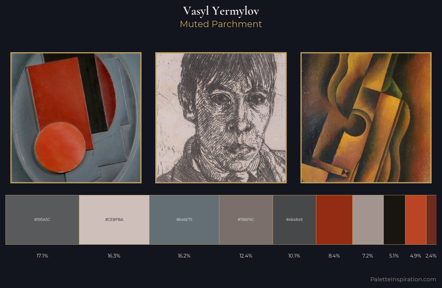 Vasyl Yermylov Palette 5 — Muted Parchment
