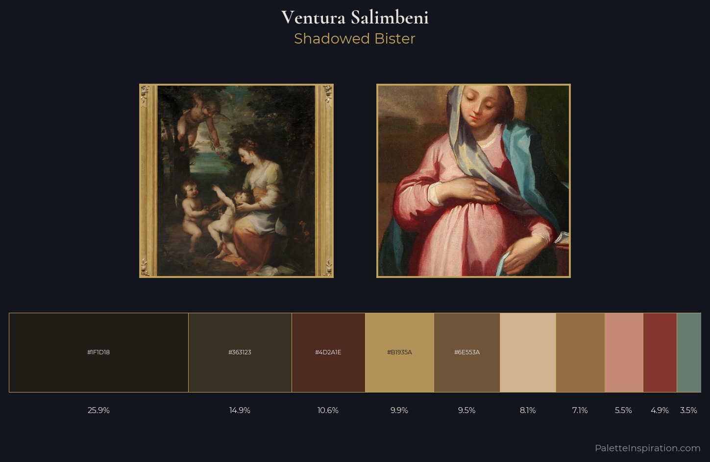 Ventura Salimbeni Palette 2 — Shadowed Bister