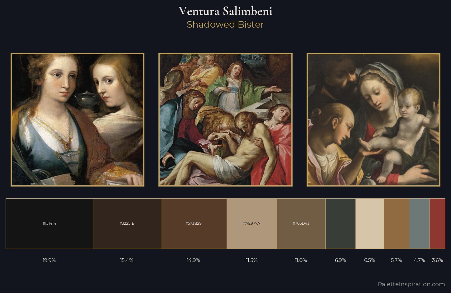 Ventura Salimbeni Palette 3 — Shadowed Bister