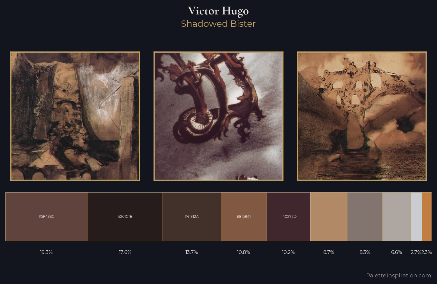 Victor Hugo Palette 6 — Shadowed Bister