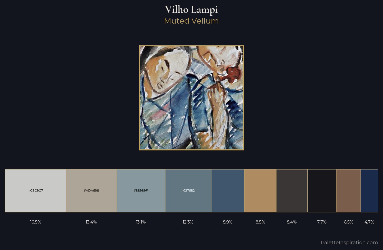 Vilho Lampi Palette 2 — Muted Vellum