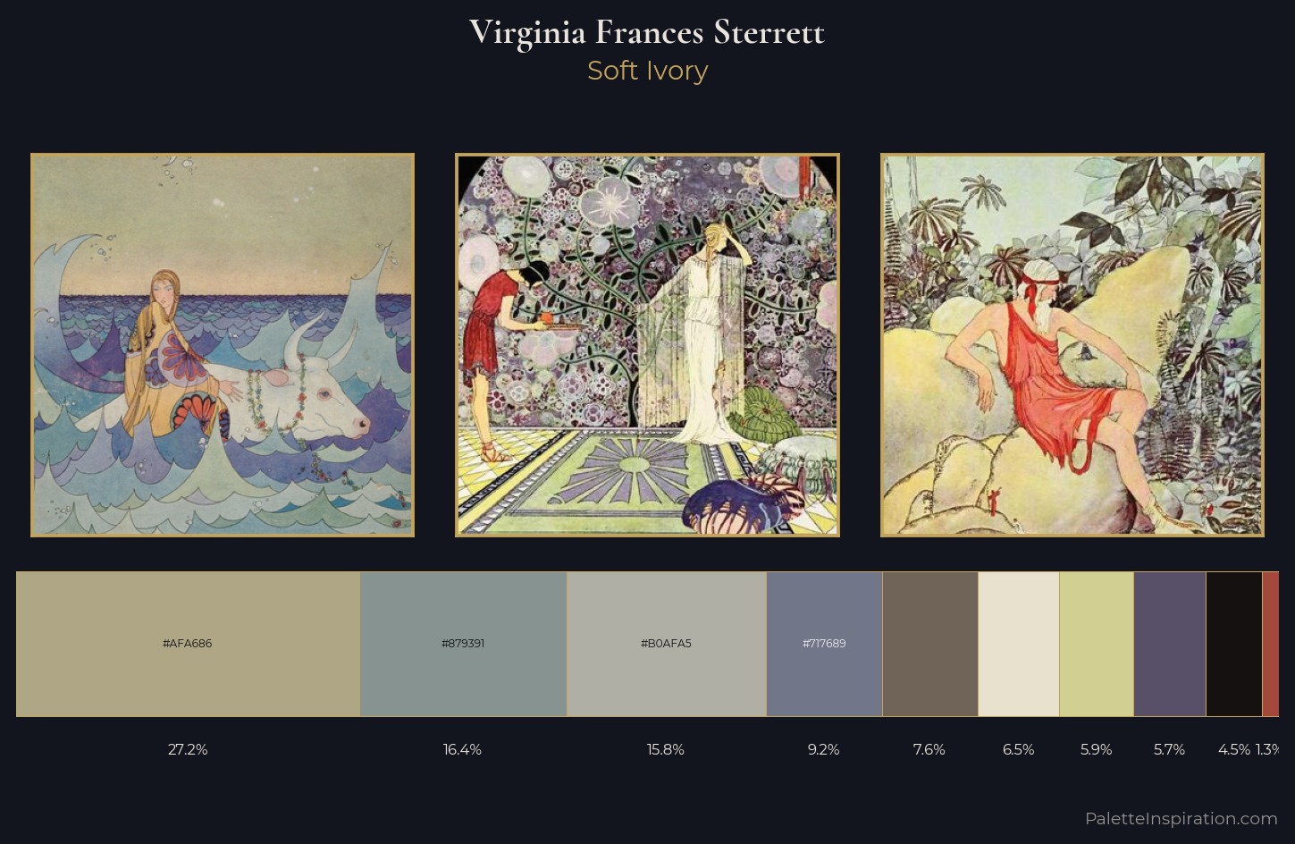 Virginia Frances Sterrett Palette 3 — Soft Ivory