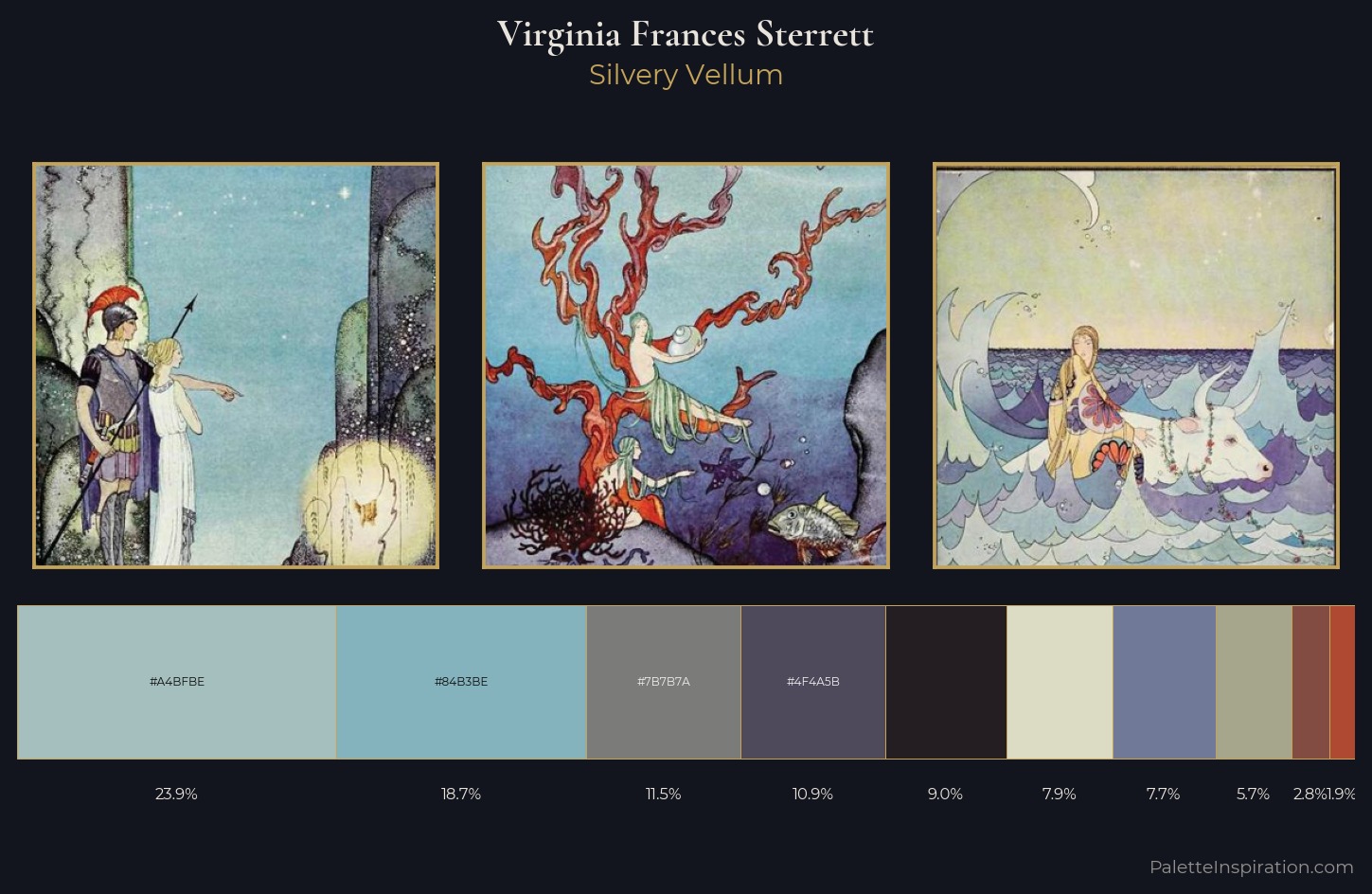 Virginia Frances Sterrett Palette 4 — Silvery Vellum