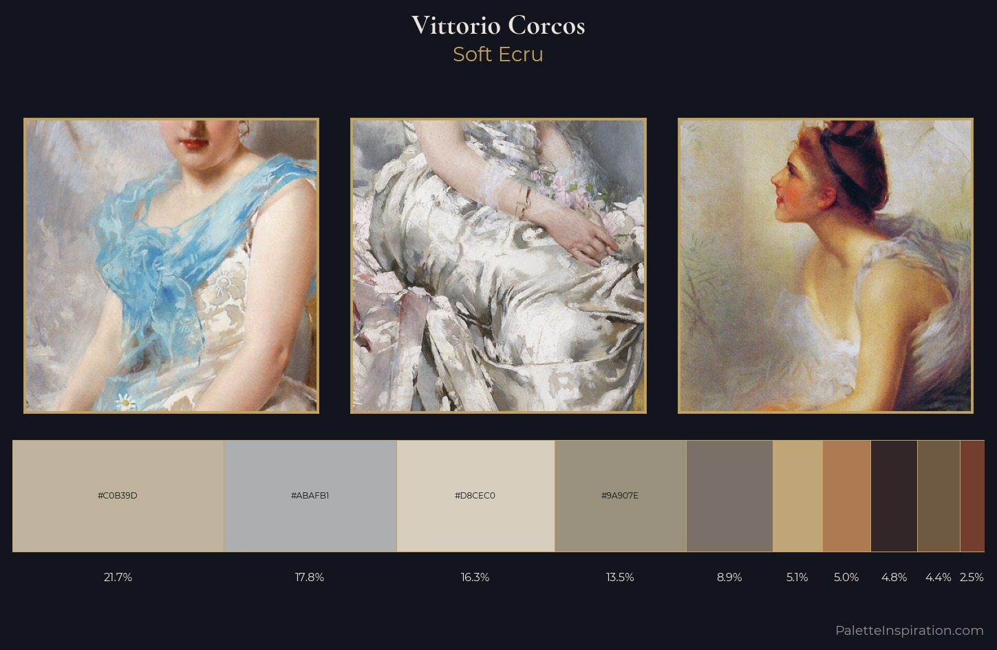 Vittorio Corcos Palette 3 — Soft Ecru