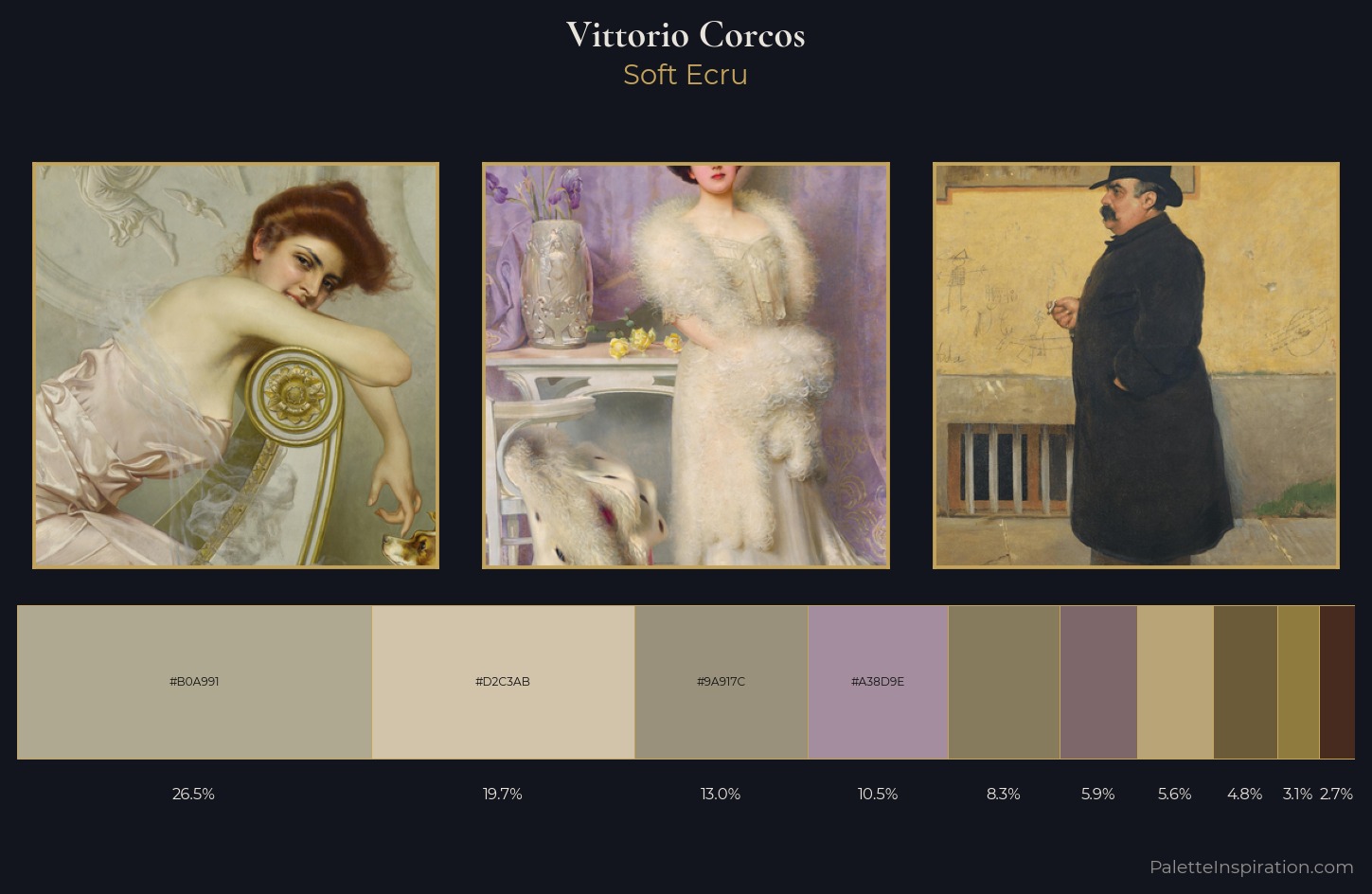 Vittorio Corcos Palette 4 — Soft Ecru