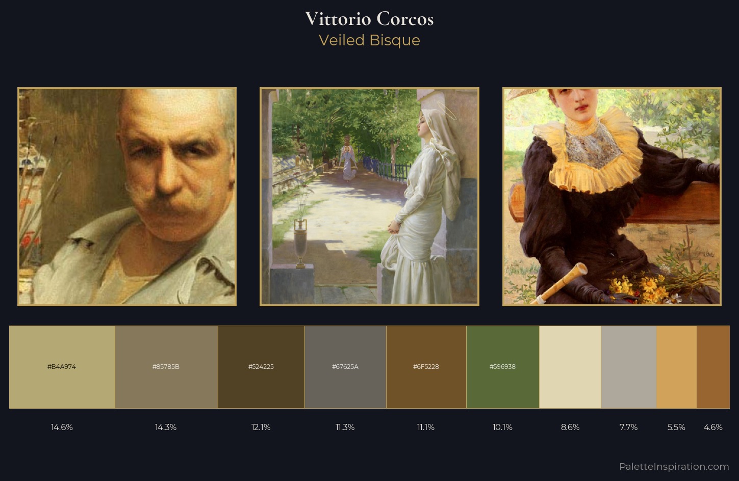Vittorio Corcos Palette 5 — Veiled Bisque