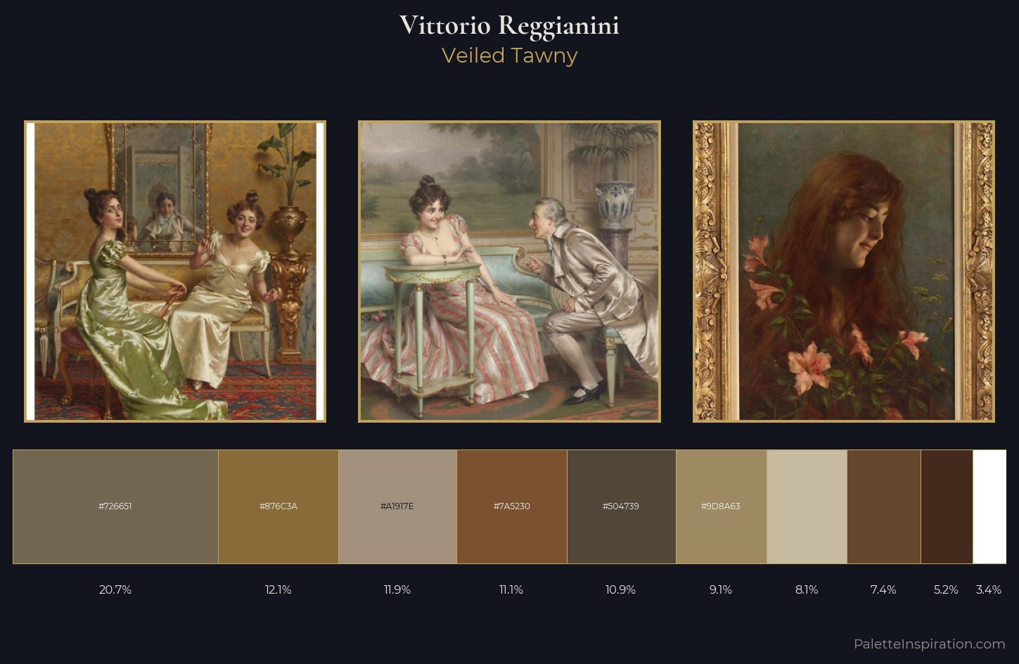 Vittorio Reggianini Palette 1 — Veiled Tawny