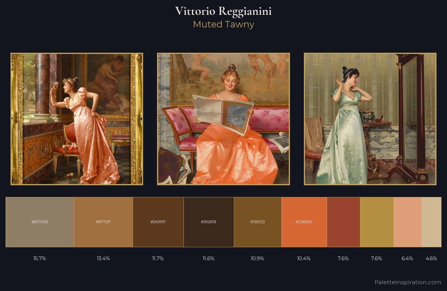 Vittorio Reggianini Palette 3 — Muted Tawny