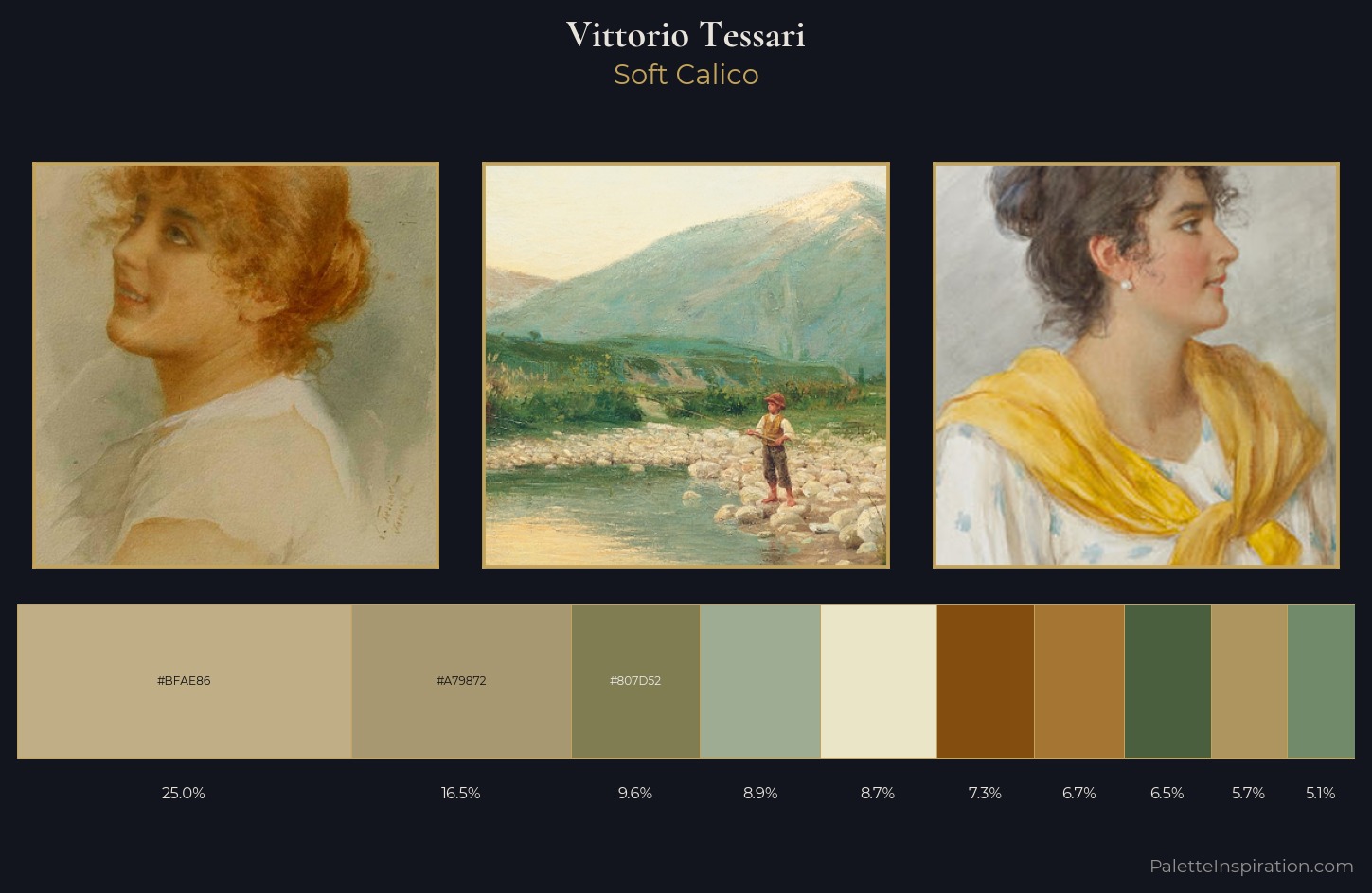 Vittorio Tessari Palette 1 — Soft Calico