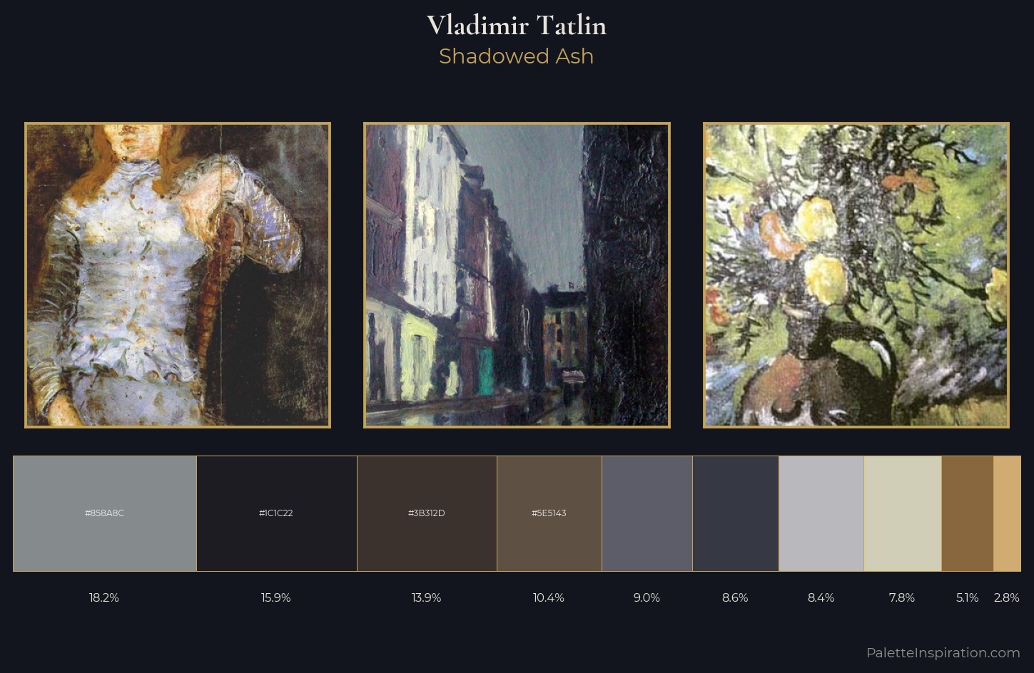 Vladimir Tatlin Palette 4 — Shadowed Ash