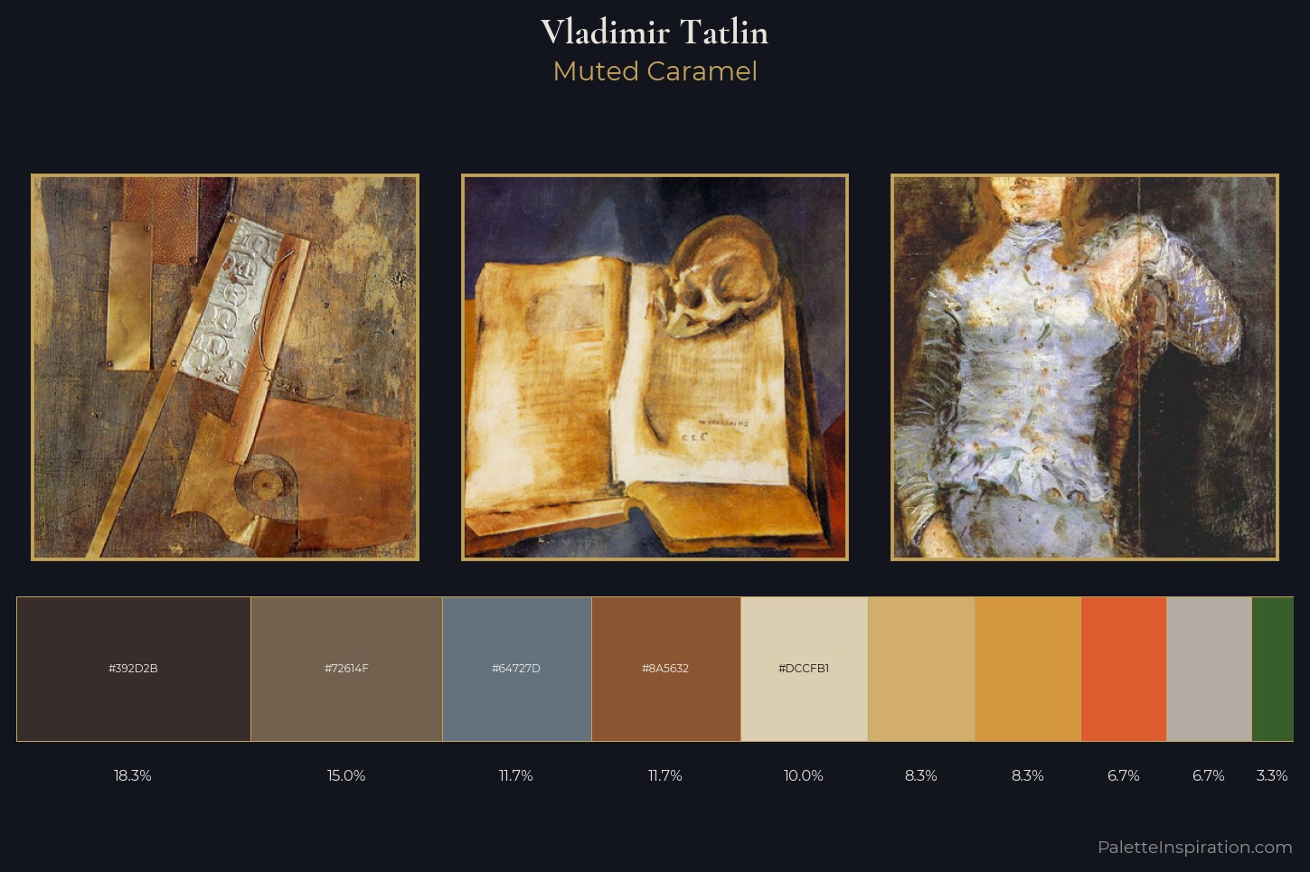 Vladimir Tatlin Master Palette — Muted Caramel