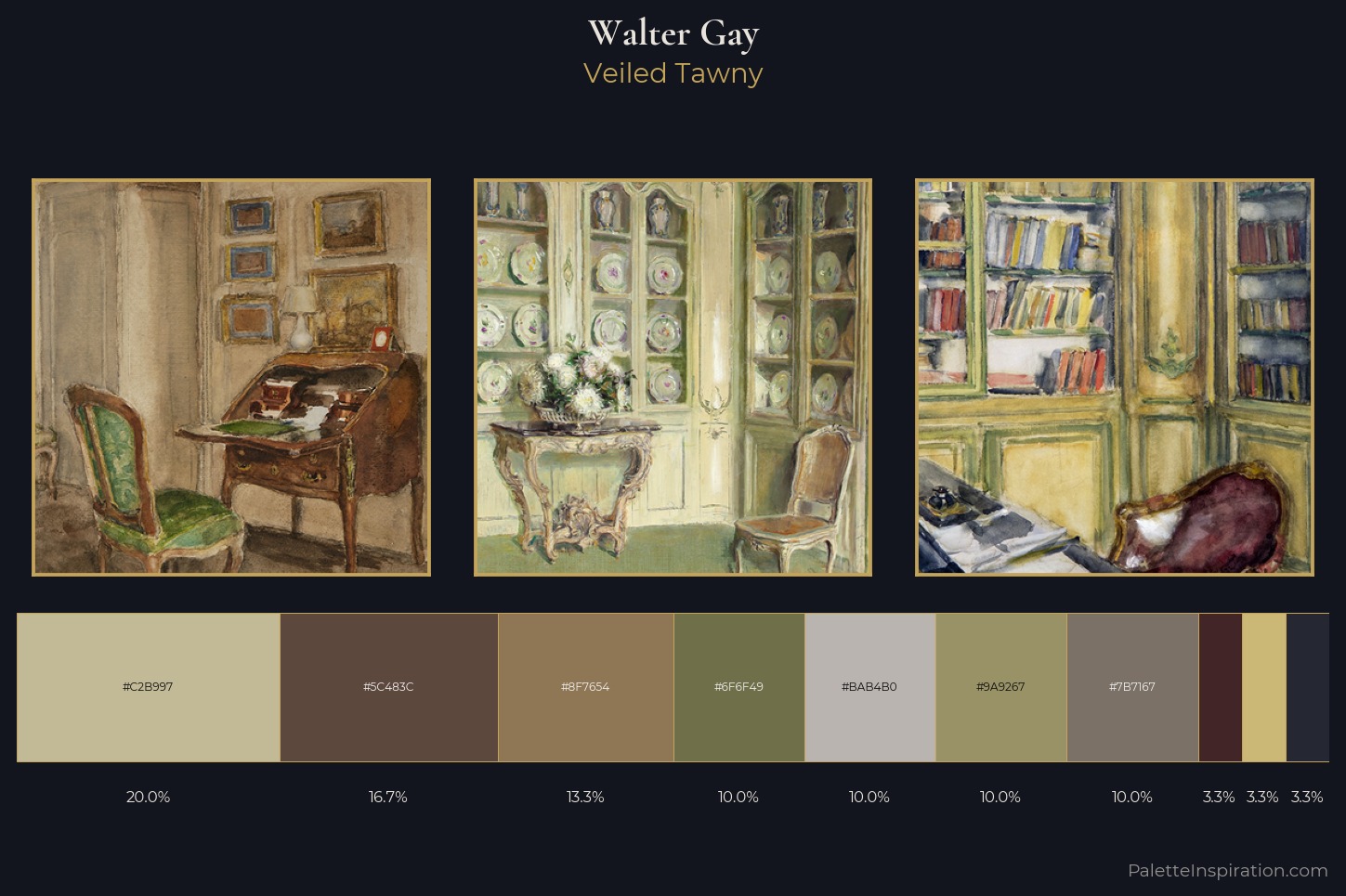Walter Gay Master Palette