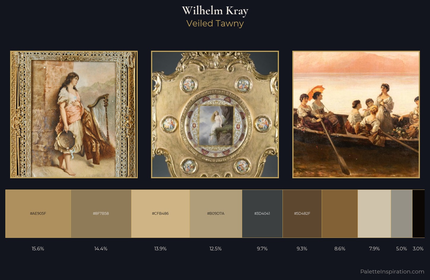 Wilhelm Kray Palette 4 — Veiled Tawny
