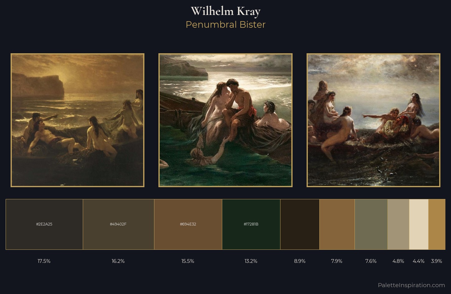 Wilhelm Kray Palette 5 — Penumbral Bister