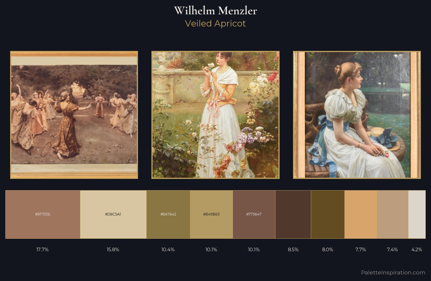 Wilhelm Menzler Palette 1 — Veiled Apricot