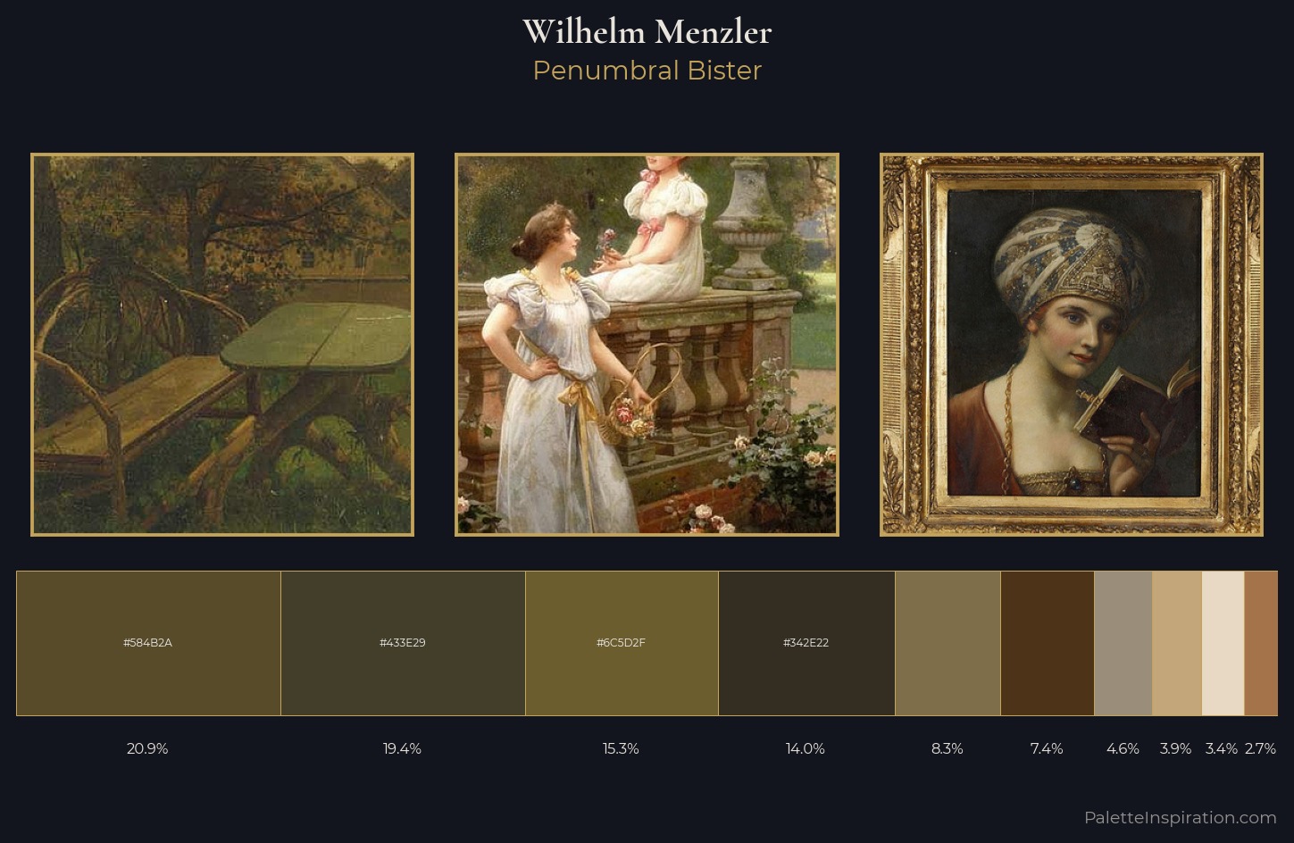 Wilhelm Menzler Palette 3 — Penumbral Bister