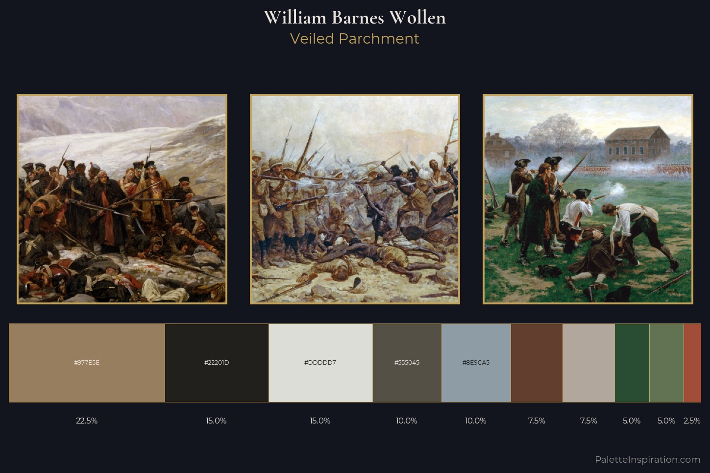 William Barnes Wollen Master Palette — Veiled Parchment