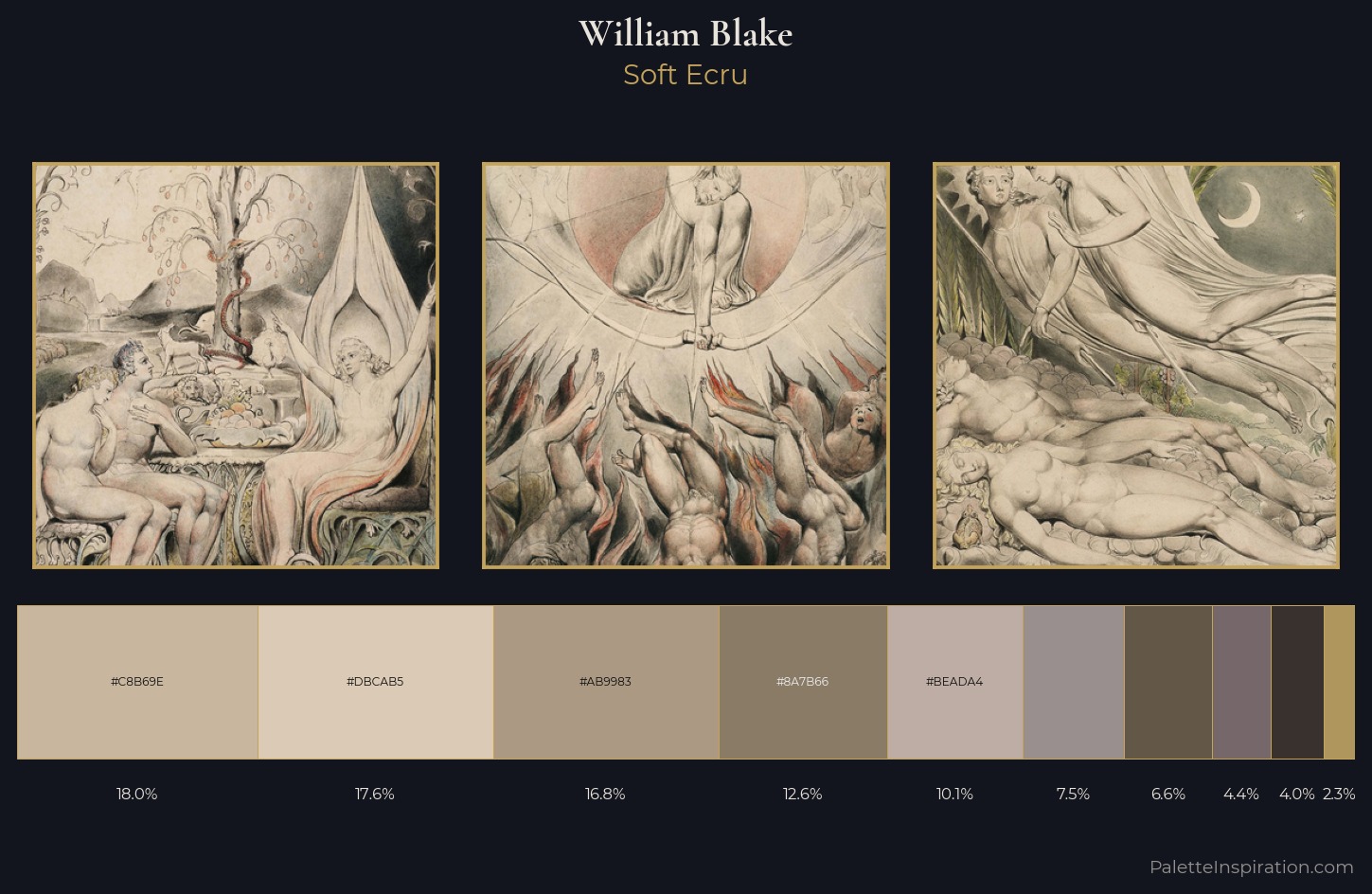 William Blake Palette 1 — Soft Ecru