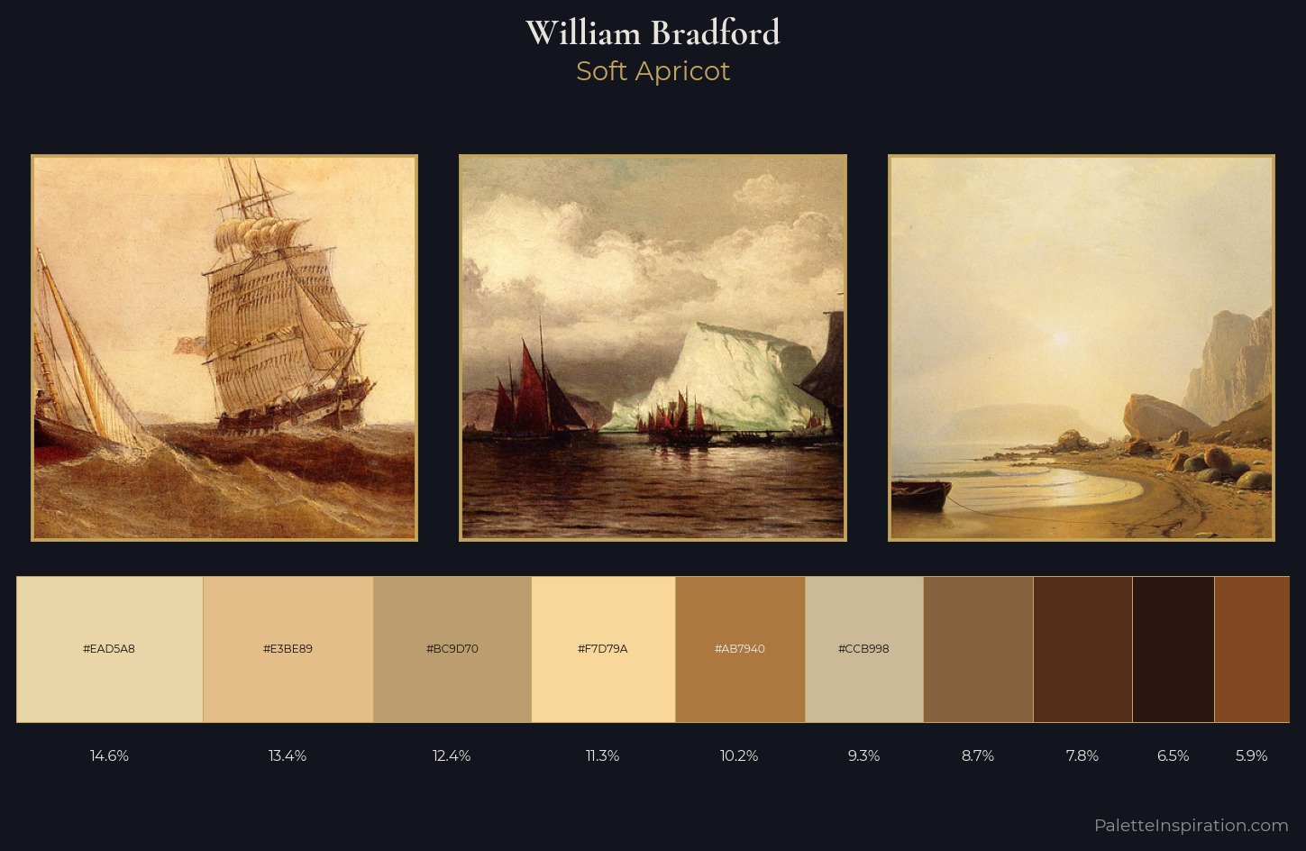 William Bradford Palette 2 — Soft Apricot