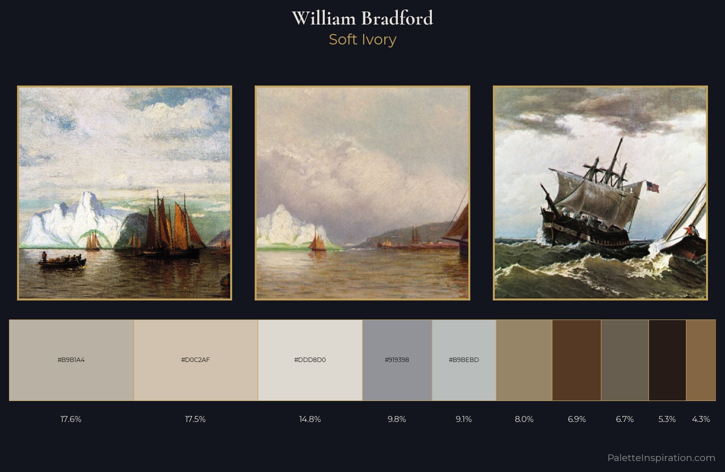 William Bradford Palette 4 — Soft Ivory