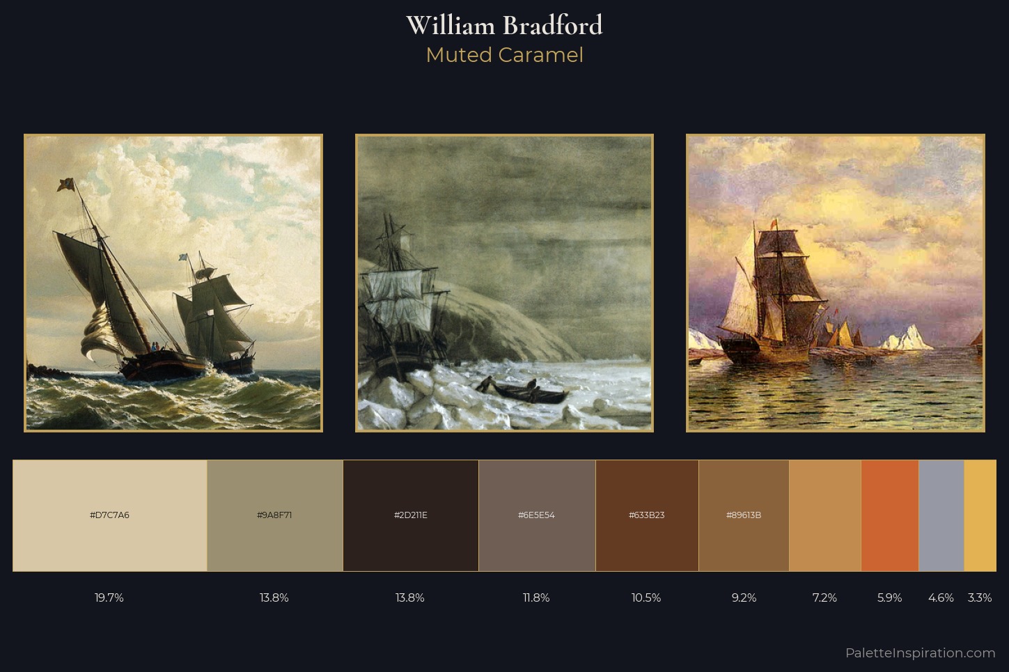 William Bradford Master Palette