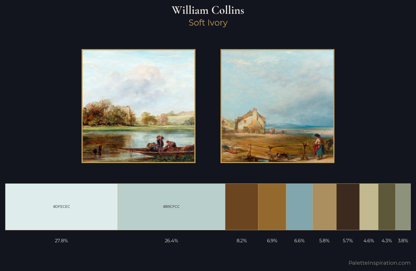 William Collins Palette 2 — Soft Ivory