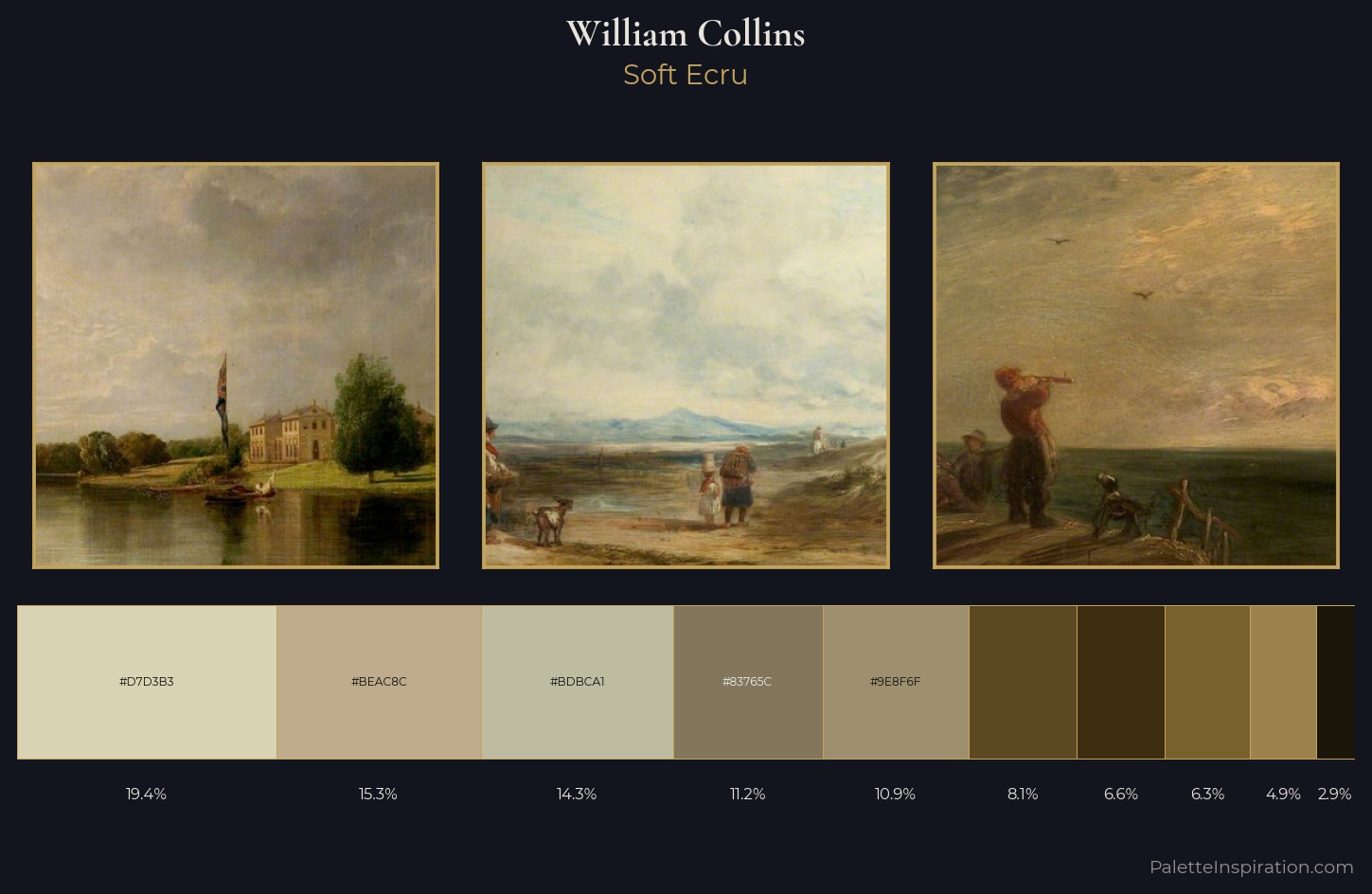 William Collins Palette 5 — Soft Ecru