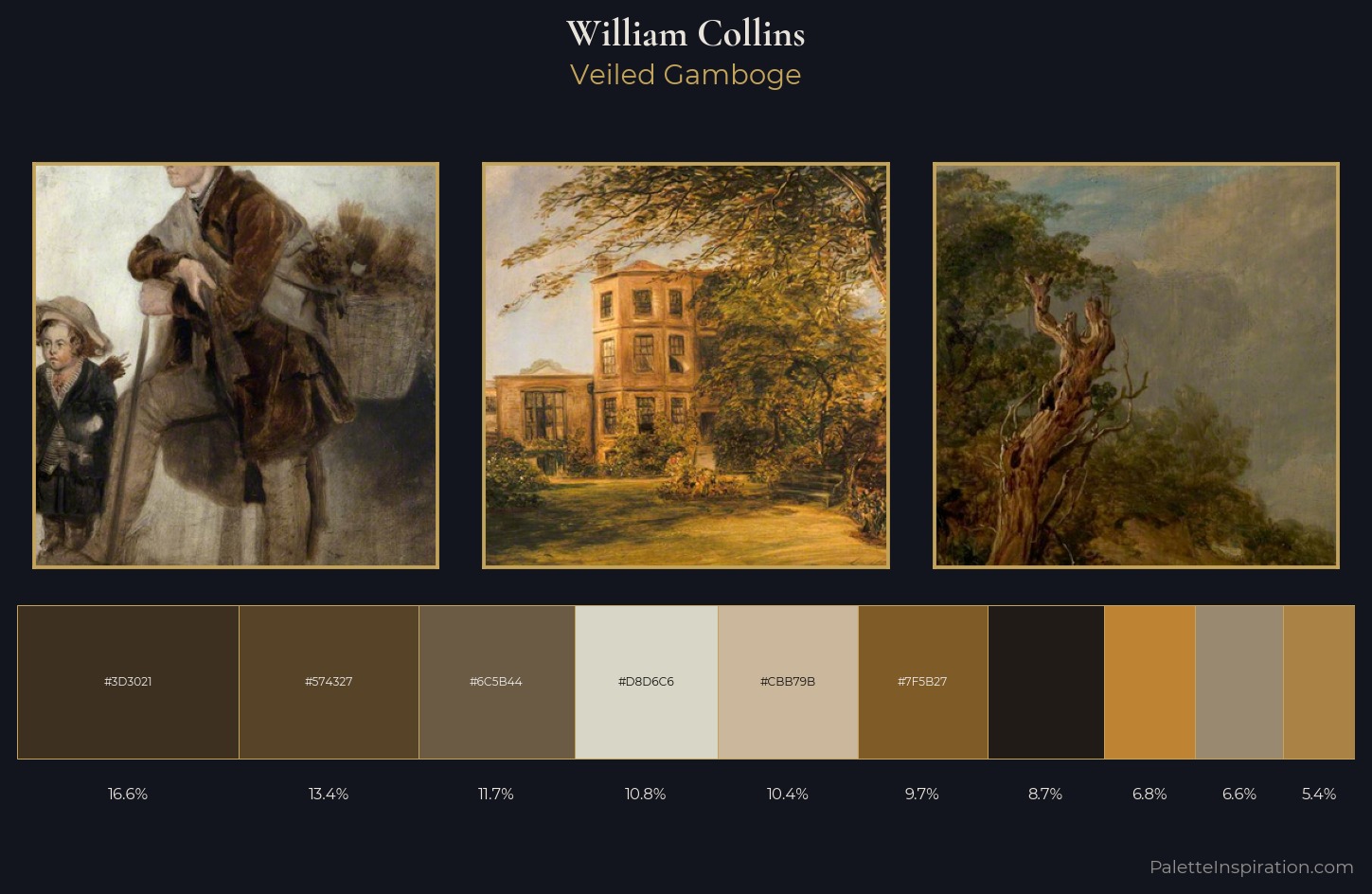 William Collins Palette 6 — Veiled Gamboge