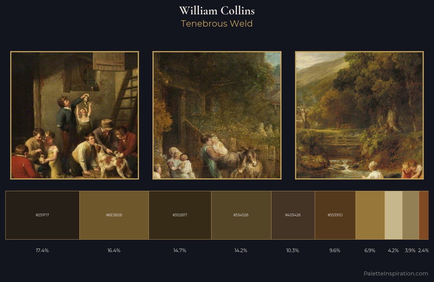 William Collins Palette 9 — Tenebrous Weld