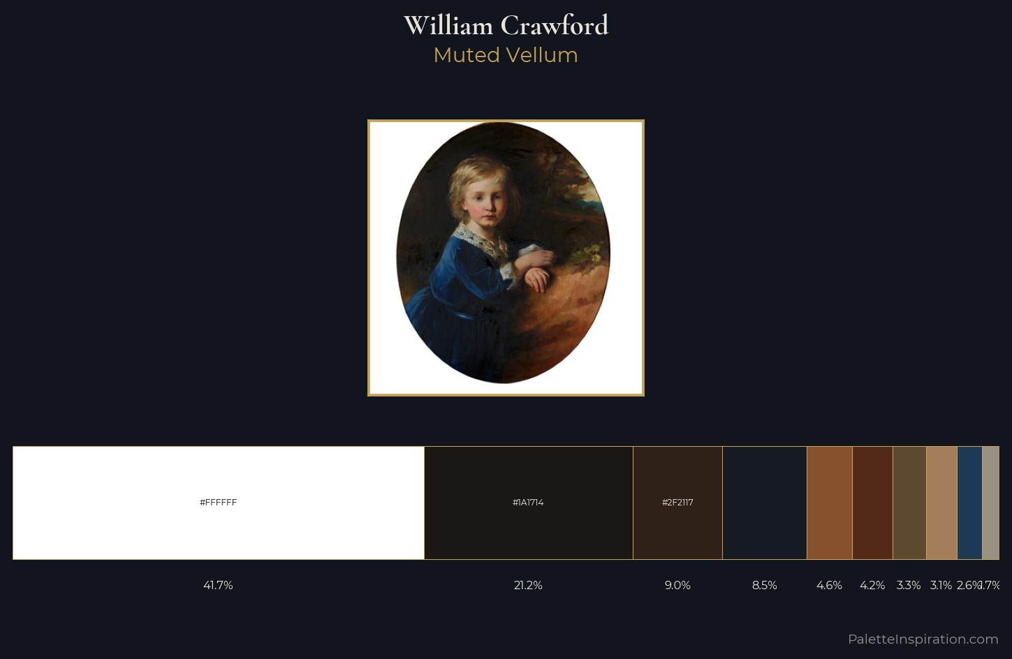 William Crawford Palette 3 — Muted Vellum