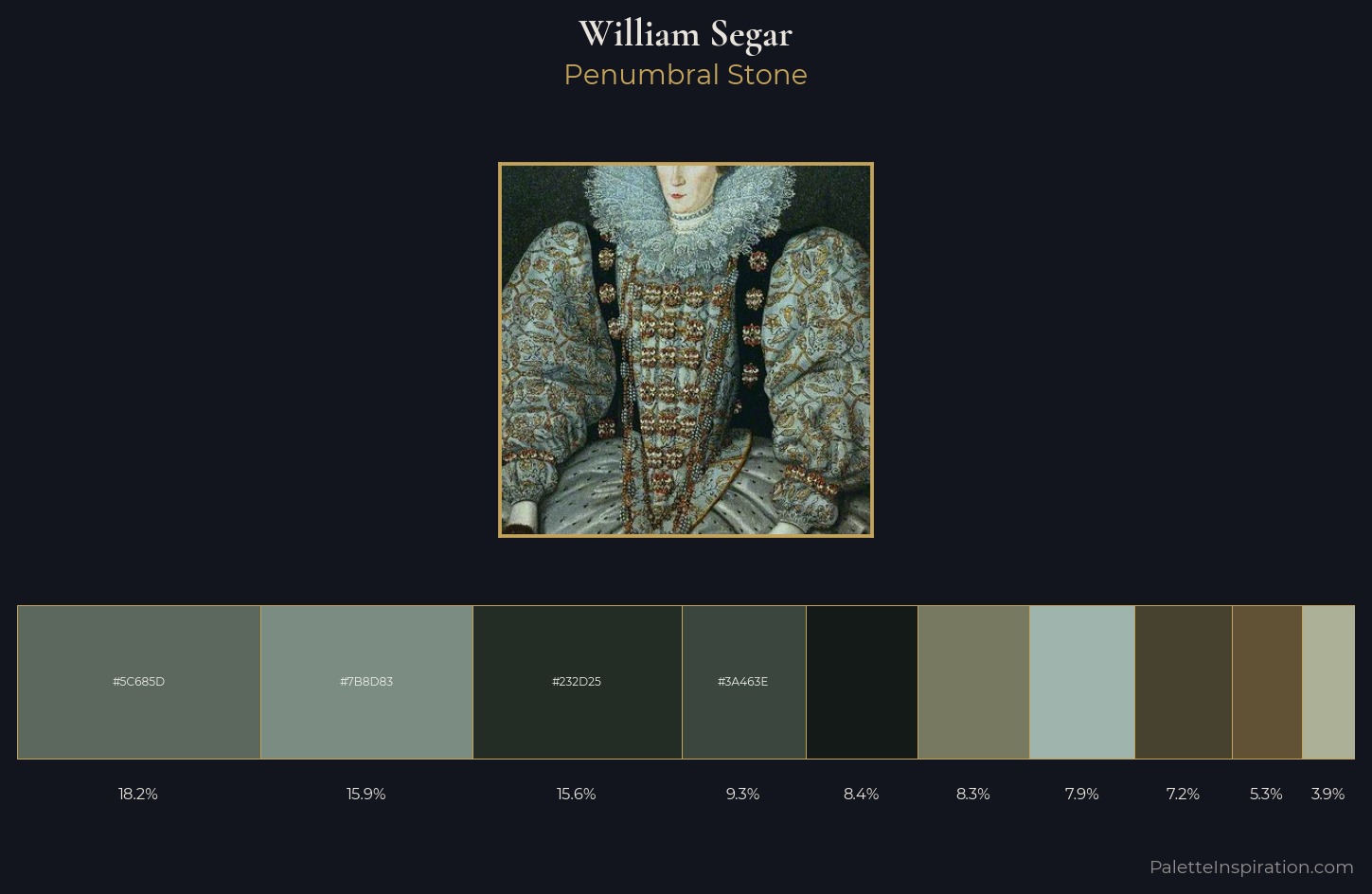 William Segar Palette 3 — Penumbral Stone