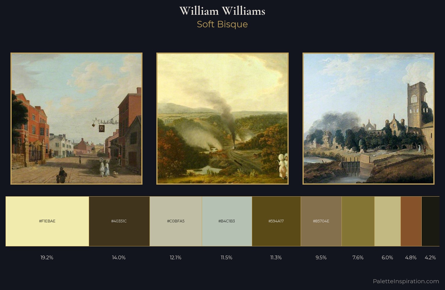 William Williams Palette 2 — Soft Bisque