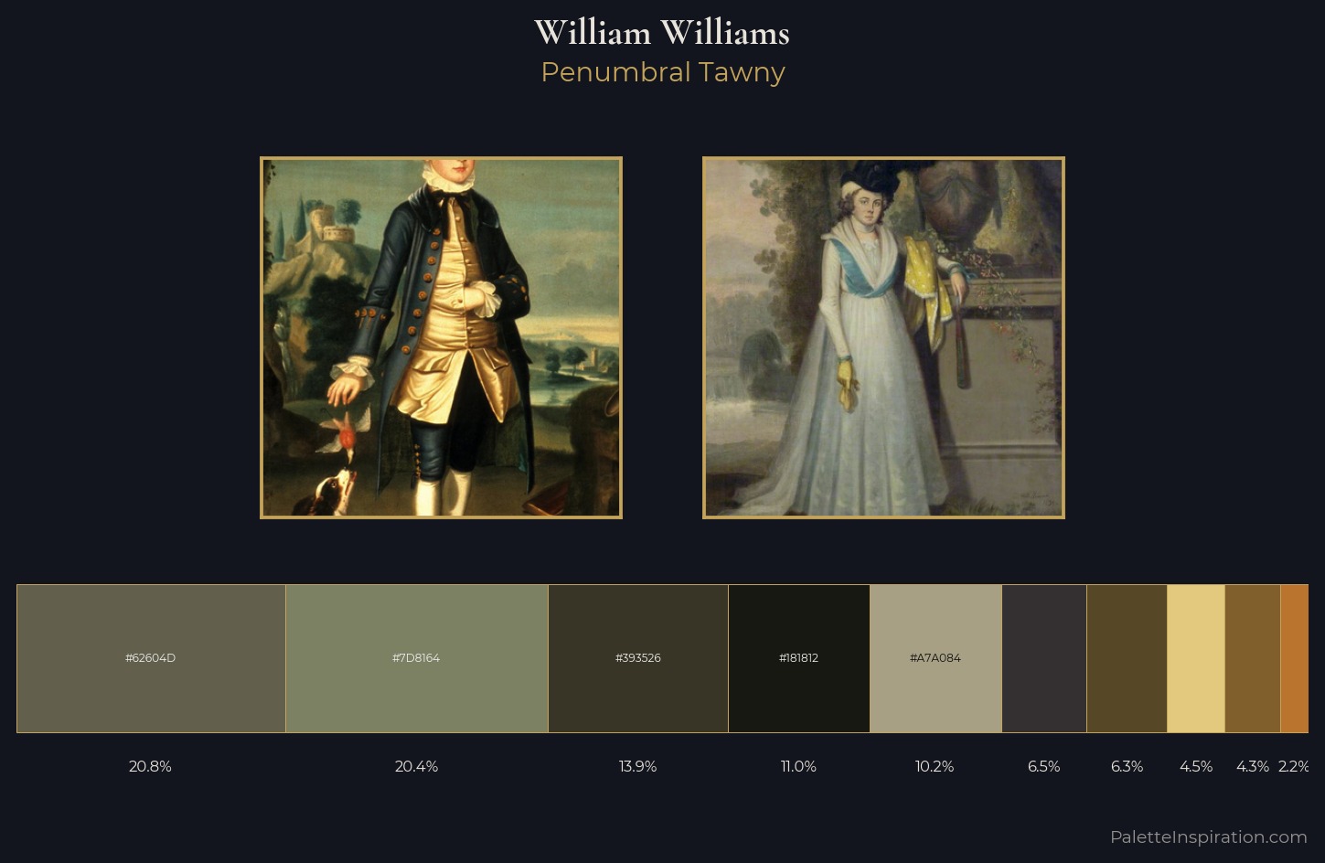 William Williams Palette 5 — Penumbral Tawny