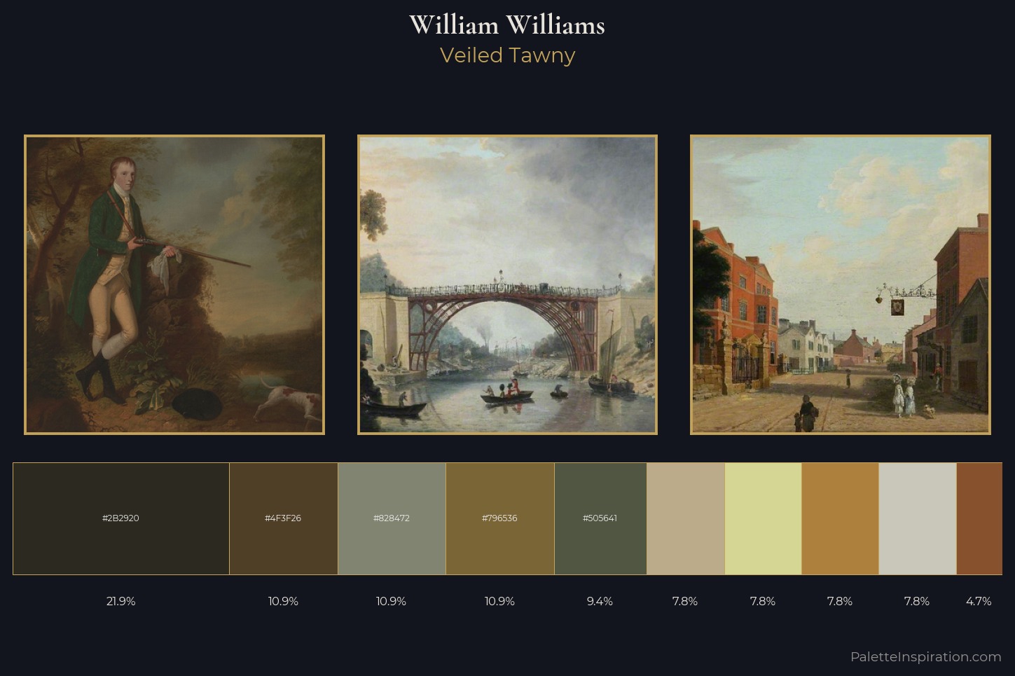 William Williams Master Palette — Veiled Tawny