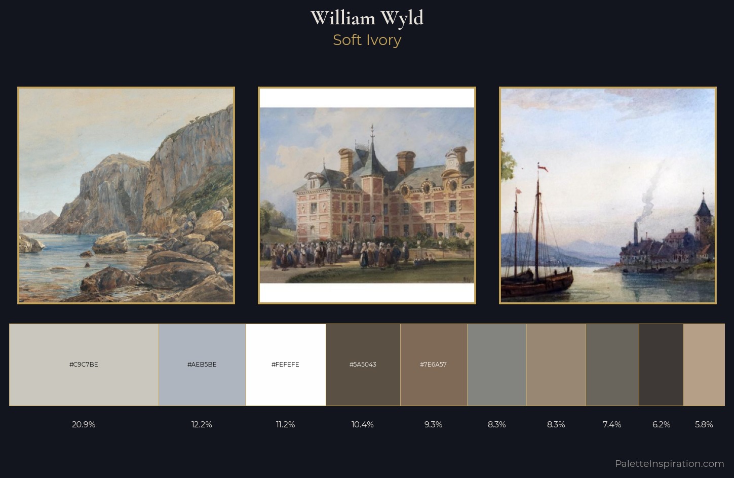 William Wyld Palette 4 — Soft Ivory