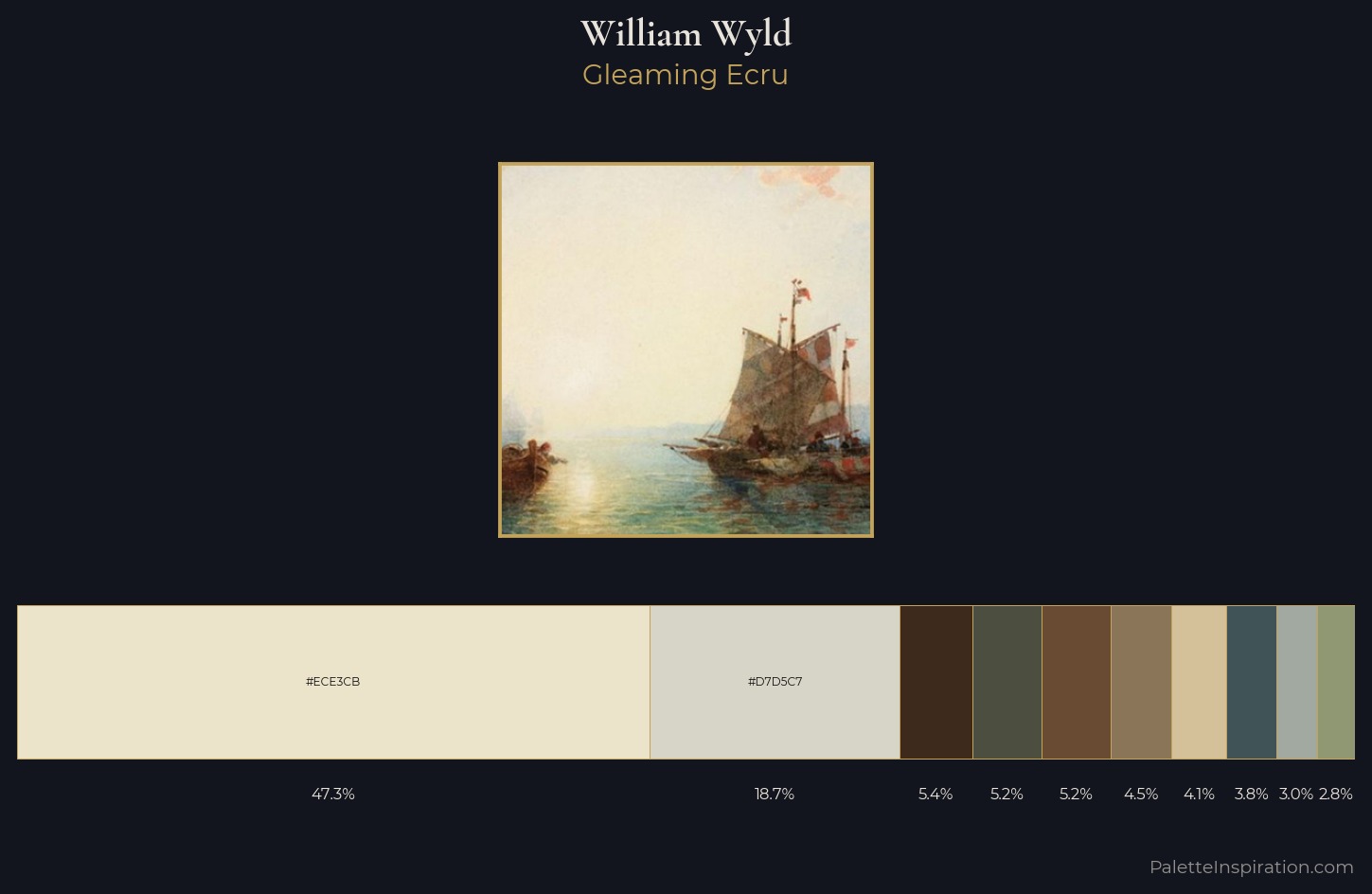 William Wyld Palette 5 — Gleaming Ecru
