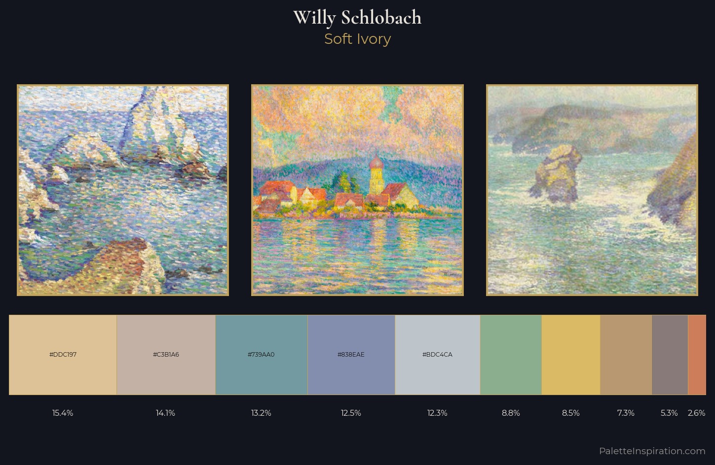 Willy Schlobach Palette 1 — Soft Ivory