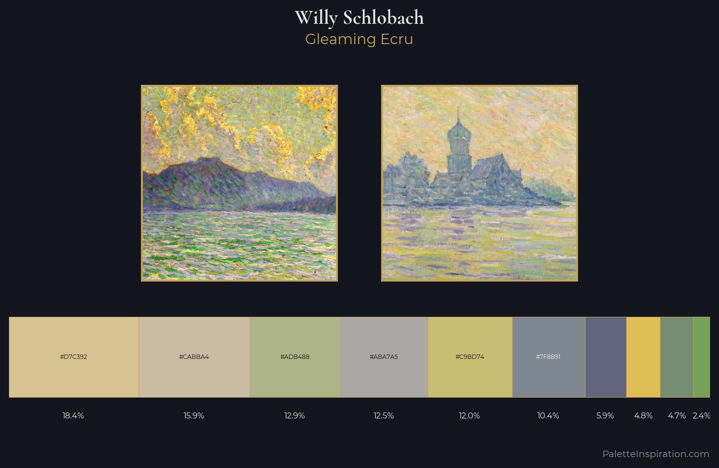 Willy Schlobach Palette 2 — Gleaming Ecru