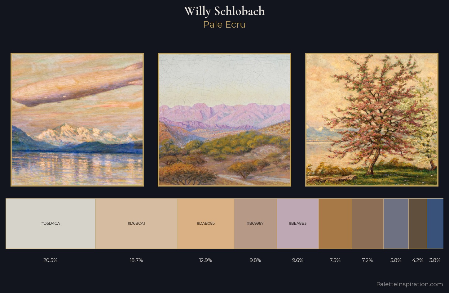 Willy Schlobach Palette 3 — Pale Ecru