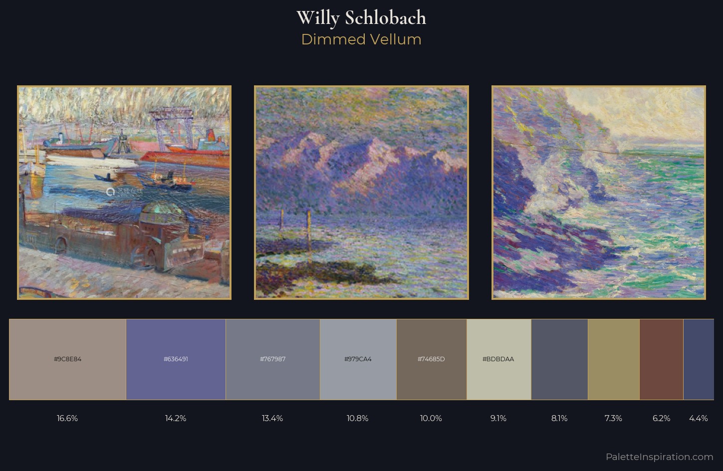 Willy Schlobach Palette 5 — Dimmed Vellum